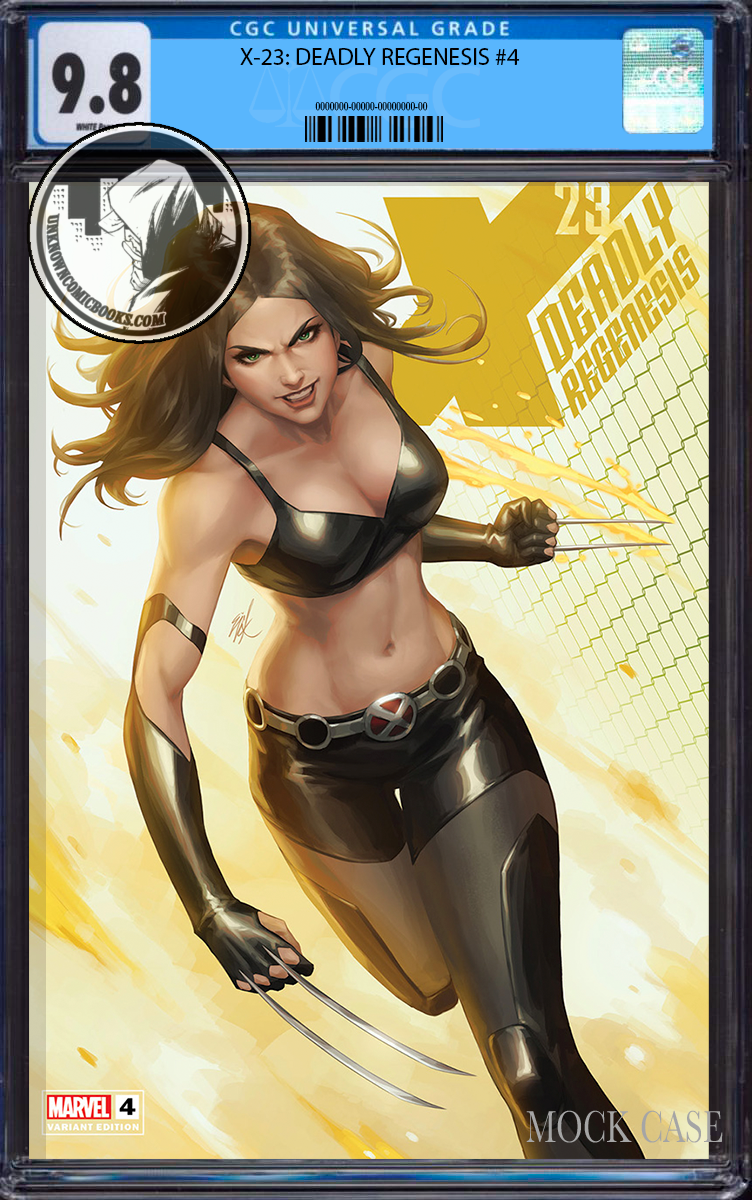 X-23: DEADLY REGENESIS #4 UNKNOWN COMICS EJIKURE EXCLUSIVE VAR CGC 9.8 BLUE LABEL (01/31/2024)