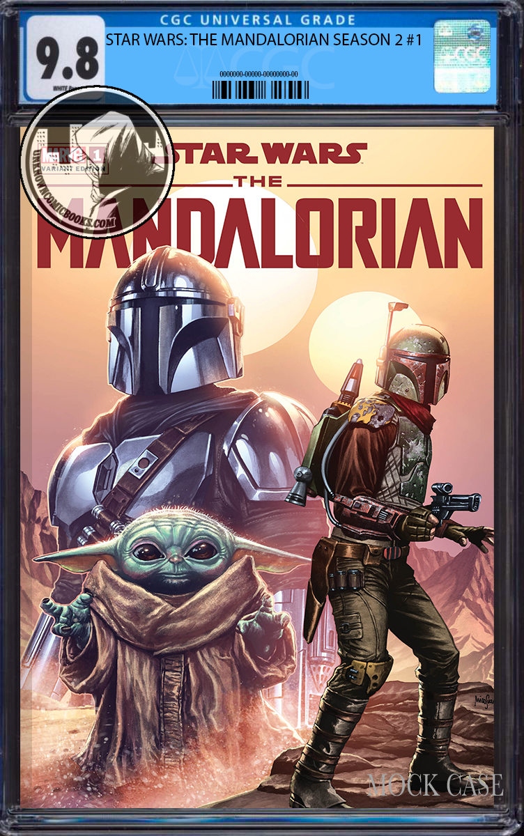 STAR WARS: THE MANDALORIAN SEASON 2 #1 UNKNOWN COMICS MICO SUAYAN EXCLUSIVE VAR CGC 9.8 BLUE LABEL (01/31/2024)