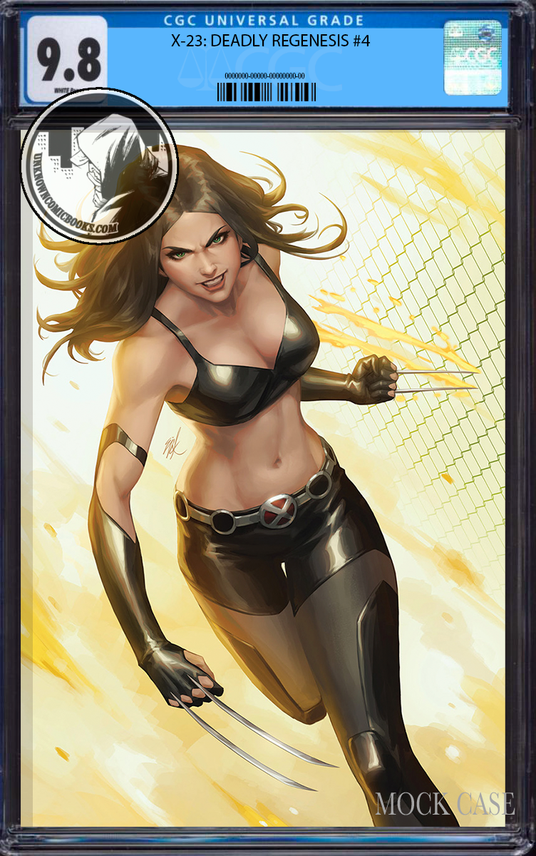 X-23: DEADLY REGENESIS #4 UNKNOWN COMICS EJIKURE EXCLUSIVE VIRGIN VAR CGC 9.8 BLUE LABEL (01/31/2024)