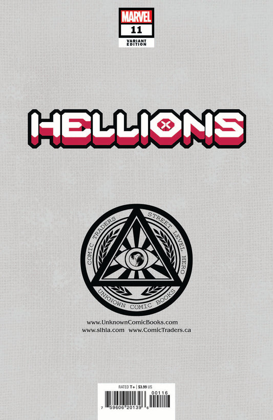 Hellions #11 Unknown Comics Gerald Parel Exclusive Virgin Var (05/05/2021)