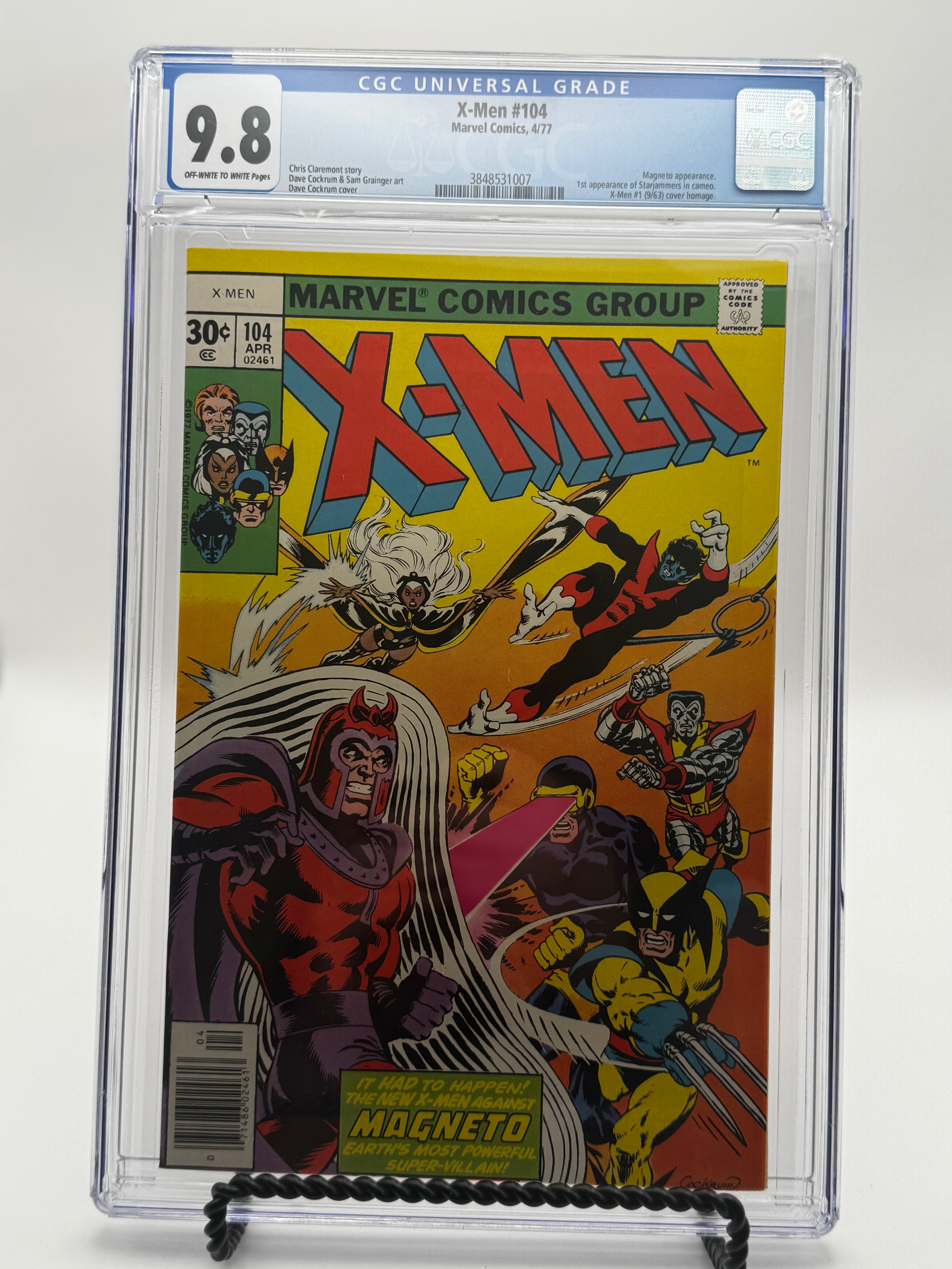 Chris Claremont氏 直筆サイン X-MEN #139 CGC9.0 Chris Claremont氏 直筆サイン X-MEN #139 CGC9.0