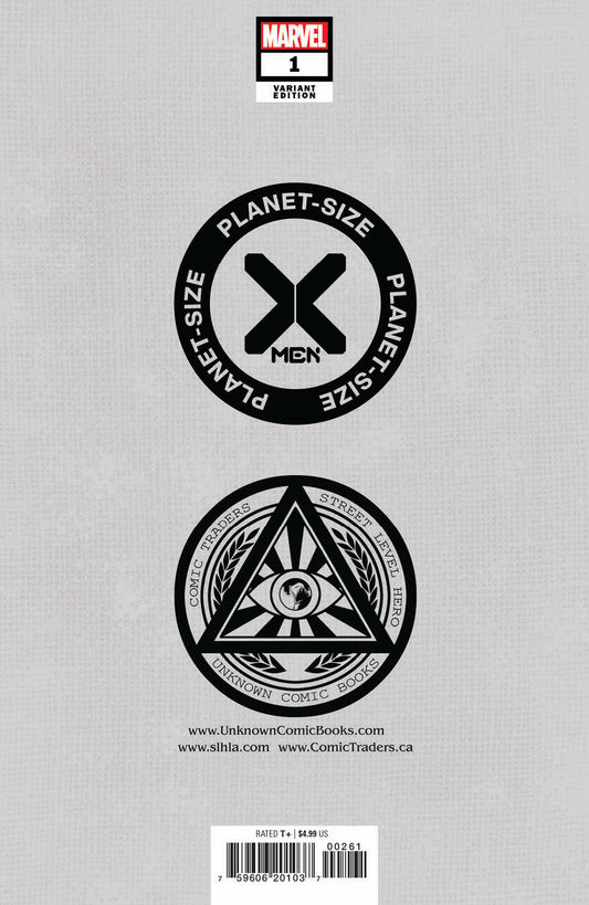 PLANET-SIZED X-MEN #1 UNKNOWN COMICS DAVID NAKAYAMA EXCLUSIVE VAR GALA (06/16/2021)
