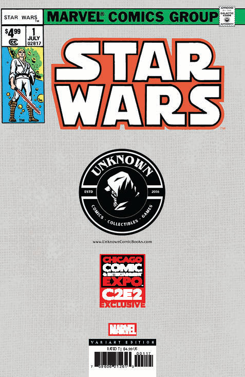 Star Wars #1 Facsimile Unknown Comics David Nakayama C2E2 2025 | Star Wars Celebration 2025 Exclusive Var (04/09/2025)