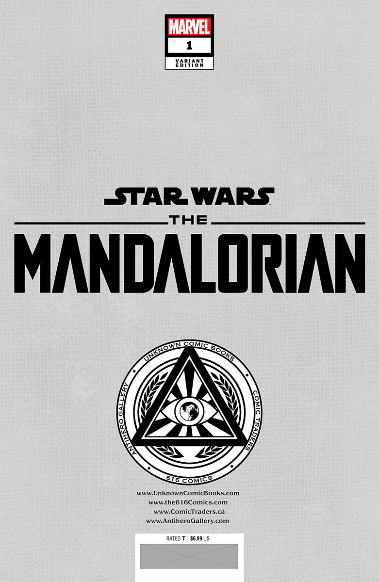 STAR WARS: THE MANDALORIAN SEASON 2 #1 UNKNOWN COMICS MICO SUAYAN EXCLUSIVE VAR CGC 9.8 BLUE LABEL (01/31/2024)