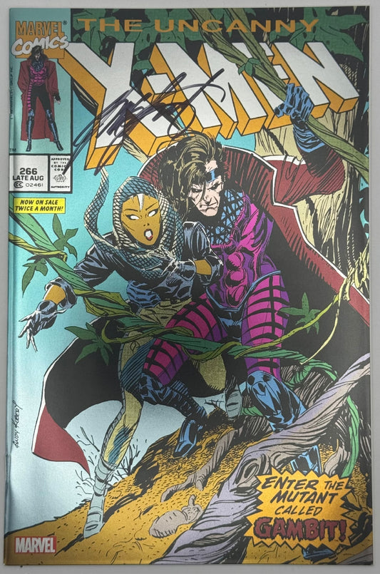 [Signed by Chris Claremont] [Foil] Uncanny X-Men #266 Unknown Comics Exclusive Facsimile Edition Var [IN STOCK]