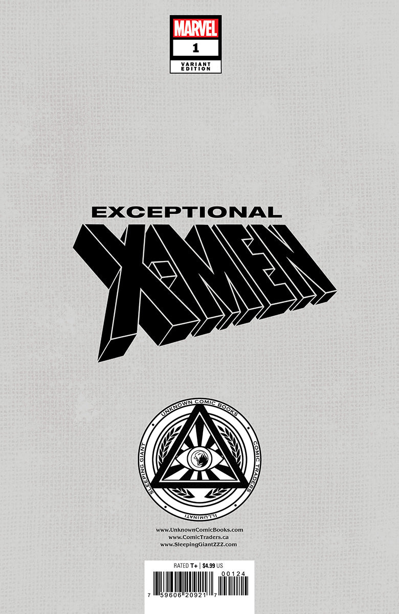 [SIGNED CGC] EXCEPTIONAL X-MEN #1 KAARE ANDREWS VIRGIN CONNECTING COVER [CGC 9.6+ YELLOW LABEL] (06/25/2025)