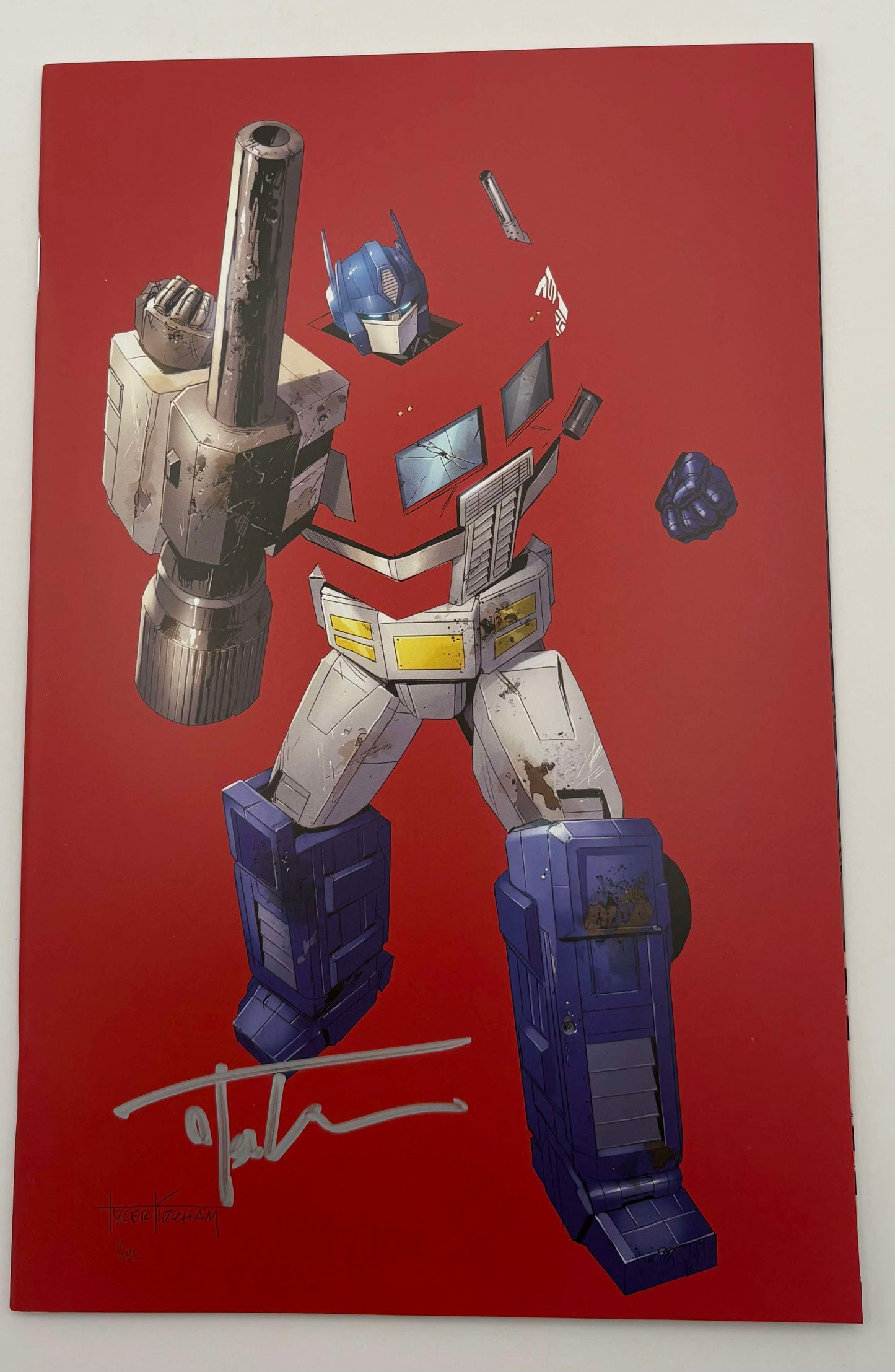 [SIGNED W/ COA] Transformers #17 Unknown Comics Exclusive Tyler Kirkham Var [IN STOCK]