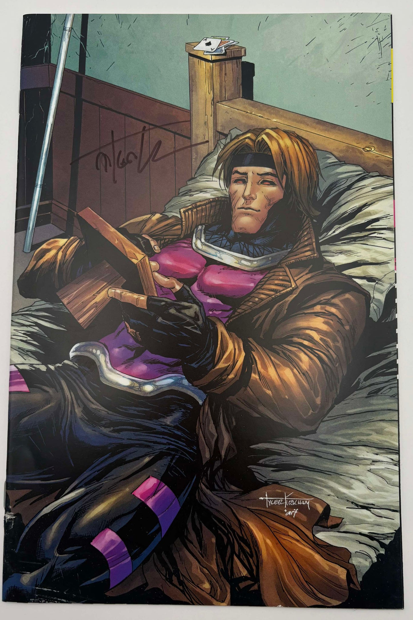 [SIGNED W/ COA] X-MEN '97 1 UNKNOWN COMICS TYLER KIRKHAM EXCLUSIVE VIRGIN VAR [IN STOCK]