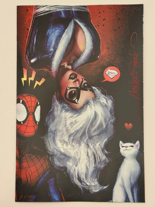 [SIGNED W/ COA] AMAZING SPIDER-MAN #59 UNKNOWN COMICS NATHAN SZERDY EXCLUSIVE VIRGIN VAR [IN STOCK]