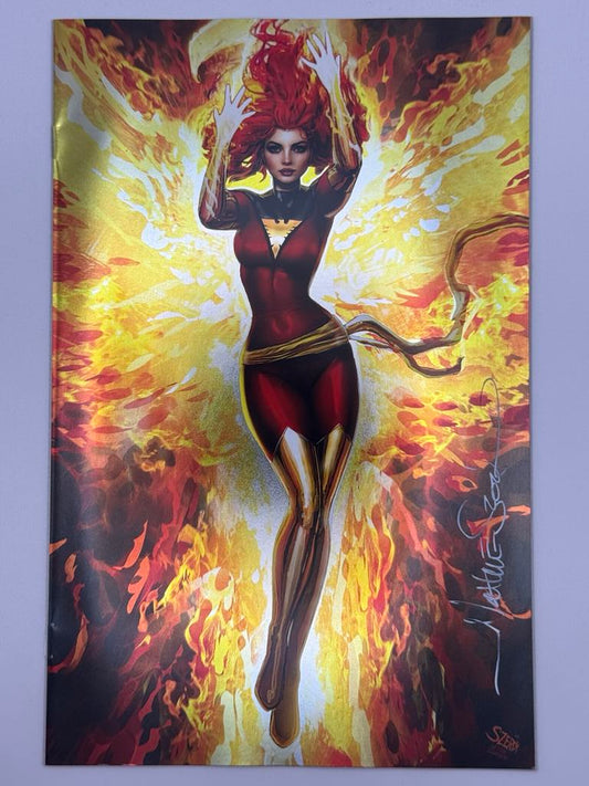 [SIGNED W/ COA] [FOIL] PHOENIX #4 NYCC UNKNOWN COMICS NATHAN SZERDY EXCLUSIVE VIRGIN VAR [IN STOCK]