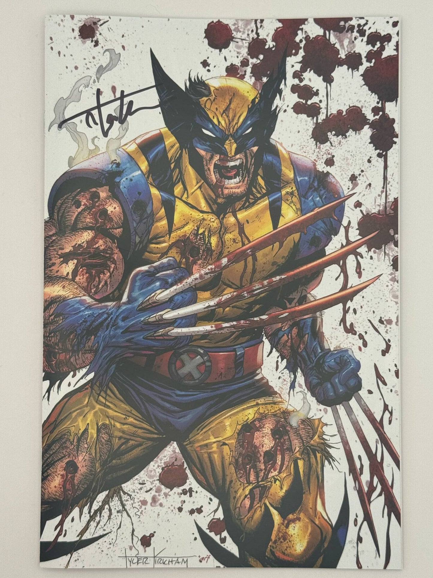 [SIGNED W/ COA] Wolverine Revenge #5 Red Band Unknown Comics Exclusive Tyler Kirkham Virgin Var [Polybagged] Explicit Content [IN STOCK]