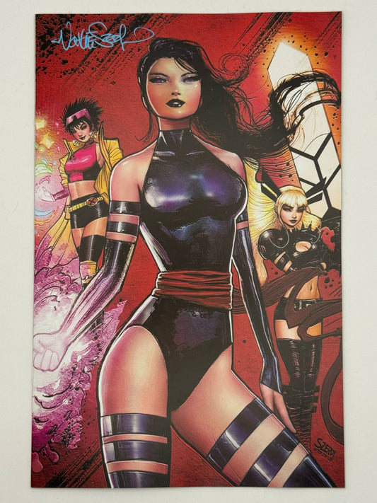 [SIGNED W/ COA] Psylocke #2 Unknown Comics Nathan Szerdy Exclusive Virgin Var [IN STOCK]