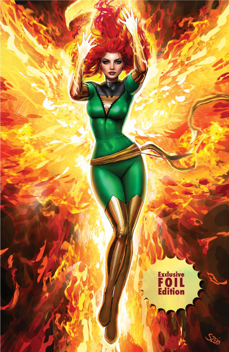 [SIGNED BY CATHERINE DISHER] ✨[FOIL] PHOENIX #1 UNKNOWN COMICS NATHAN SZERDY VIRGIN EXCLUSIVE SDCC 2024 VAR (03/26/2025)