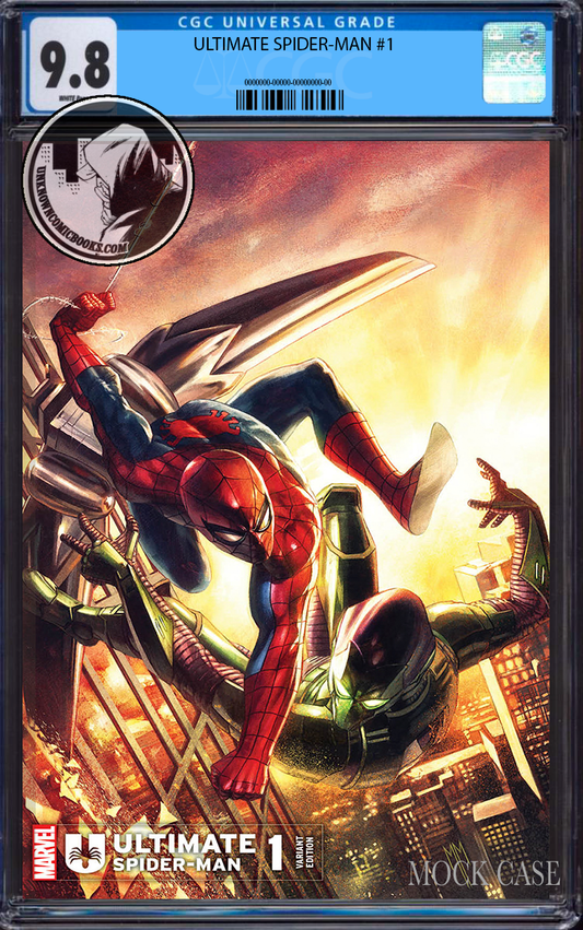 ULTIMATE SPIDER-MAN #1 UNKNOWN COMICS MARCO MASTRAZZO EXCLUSIVE VAR [CGC 9.8 BLUE LABEL] (08/28/2024)