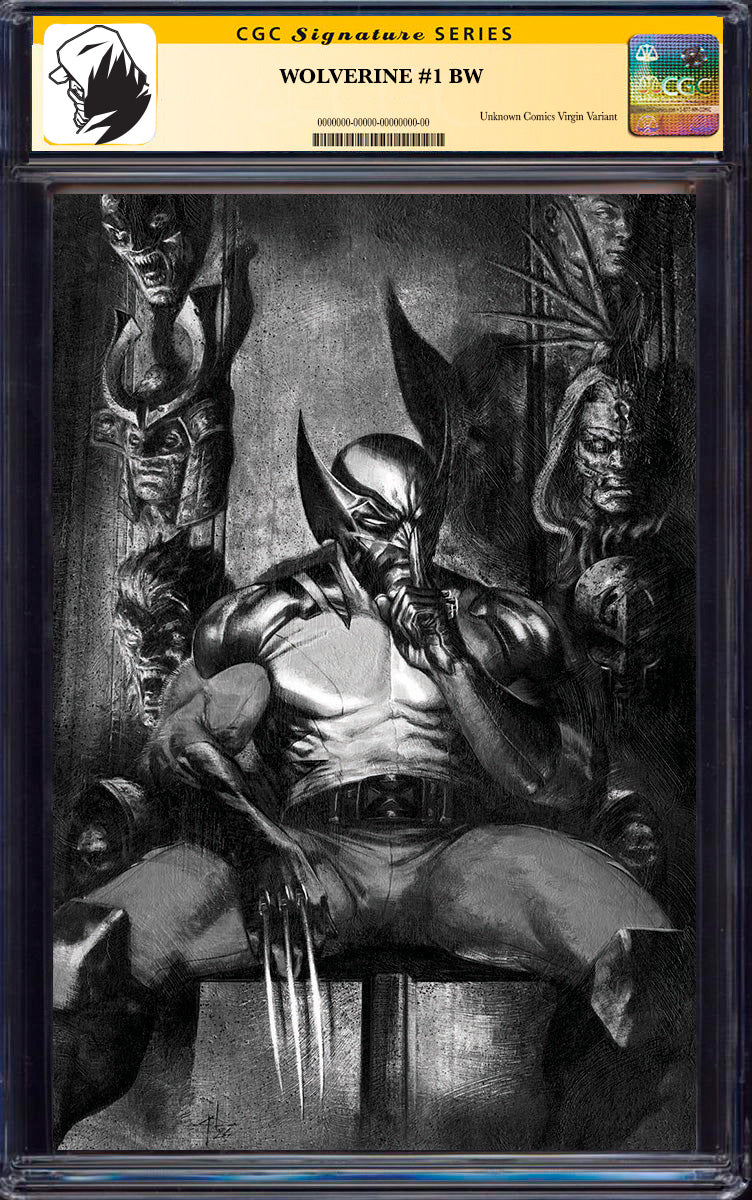 [SIGNED CGC] WOLVERINE #1 UNKNOWN COMICS DELL'OTTO EXCLUSIVE VIRGIN NYCC 2024 VAR CGC 9.6+ YELLOW LABEL (06/24/2025)