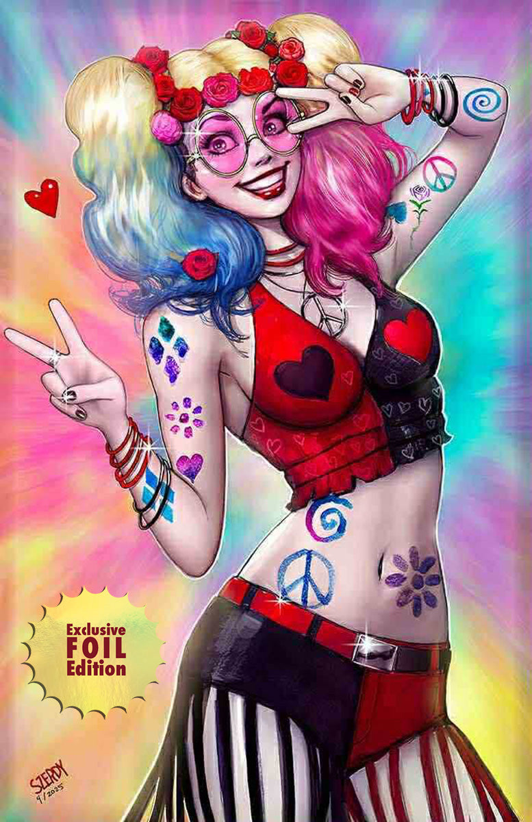 [FOIL] HARLEY QUINN #53 NATHAN SZERDY EXCLUSIVE NYCC VIRGIN VAR 10/2025