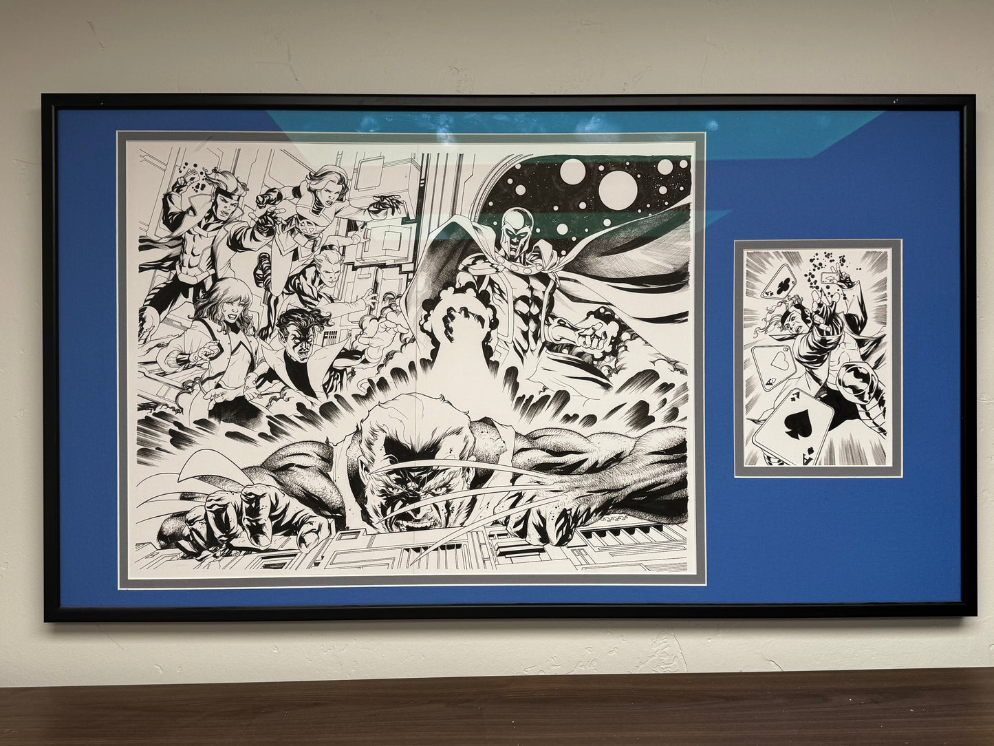 X-Men Gold & X-Men Blue Mike McKone [2 PIECES OF ART] [ORIGINAL ART]