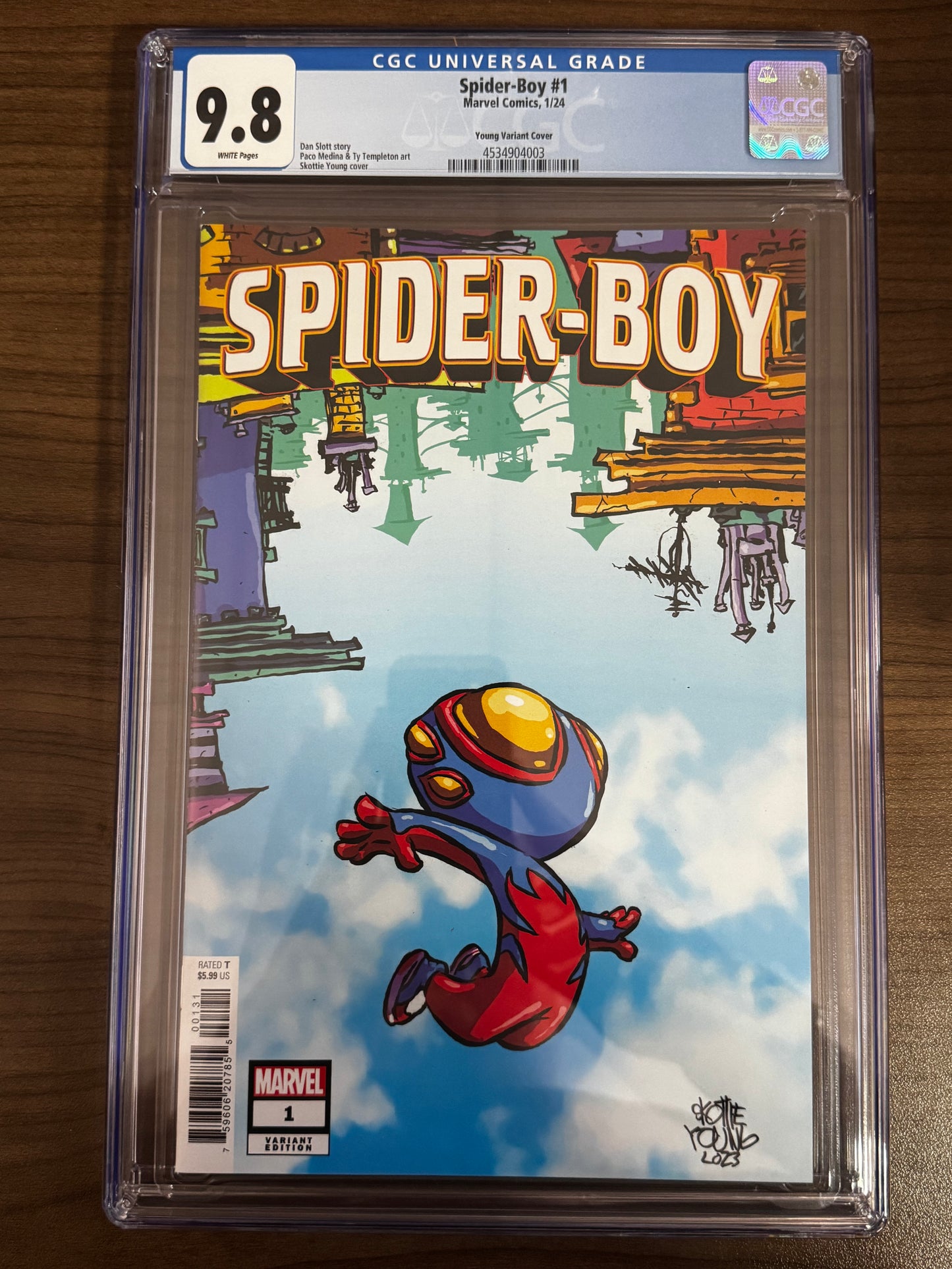 SPIDER-BOY #1 SKOTTIE YOUNG CGC 9.8 BLUE LABEL [IN STOCK]