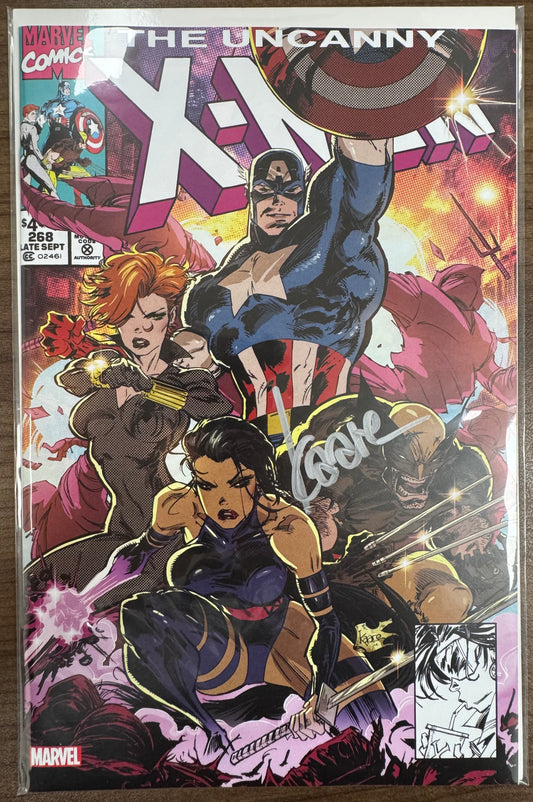 [SIGNED BY KAARE ANDREWS] UNCANNY X-MEN 268 FACSIMILE EDITION UNKNOWN COMICS KAARE ANDREWS EXCLUSIVE VAR [IN STOCK]