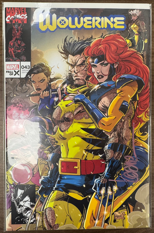 [SIGNED BY KAARE ANDREWS] WOLVERINE 43 UNKNOWN COMICS KAARE ANDREWS EXCLUSIVE VAR [IN STOCK]