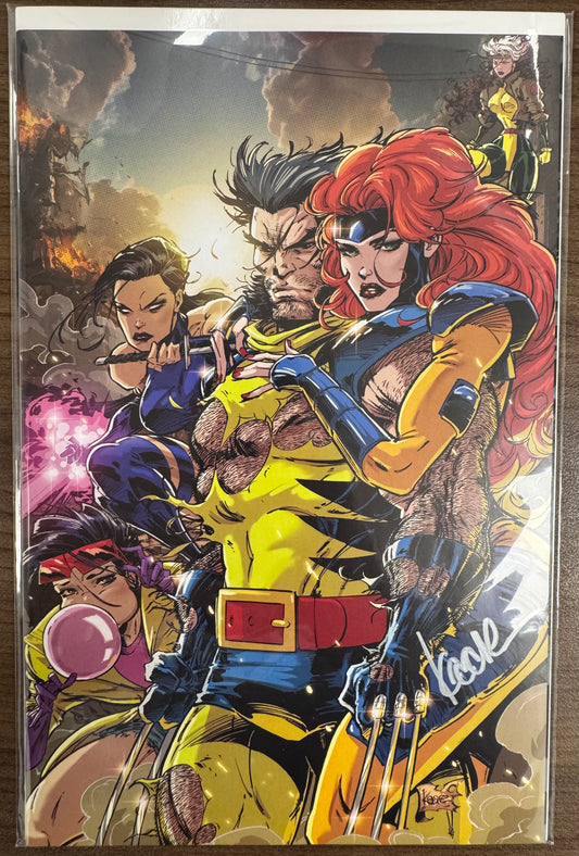 [SIGNED BY KAARE ANDREWS] WOLVERINE 43 UNKNOWN COMICS KAARE ANDREWS EXCLUSIVE VIRGIN VAR [IN STOCK]