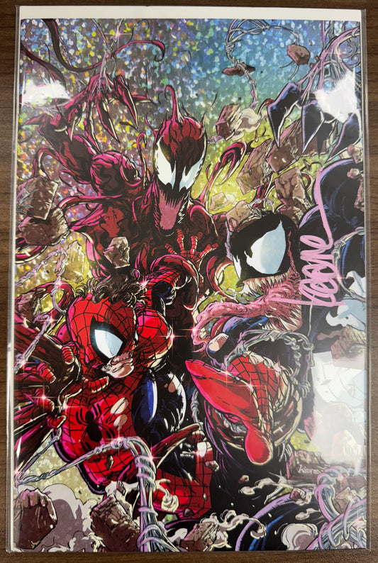 [SIGNED BY KAARE ANDREWS] CARNAGE #1 UNKNOWN COMICS KAARE ANDREWS EXCLUSIVE VIRGIN VAR [IN STOCK]