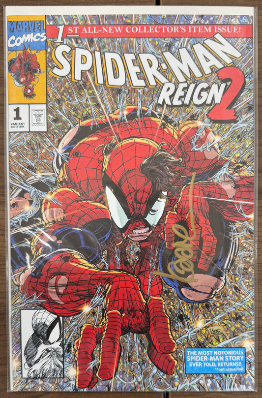 [SIGNED BY KAARE ANDREWS] SPIDER-MAN: REIGN 2 #1 KAARE ANDREWS SDCC 2024 EXCLUSIVE VARIANT [IN STOCK]