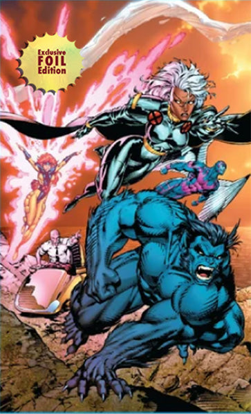 [SIGNED] [4 PACK 🚨 Limited Edition! 🚨] [FOIL] X-Men 1991 #1 Facsimile Edition Unknown Comics Jim Lee Exclusive Connecting Cover Var (12/2025)