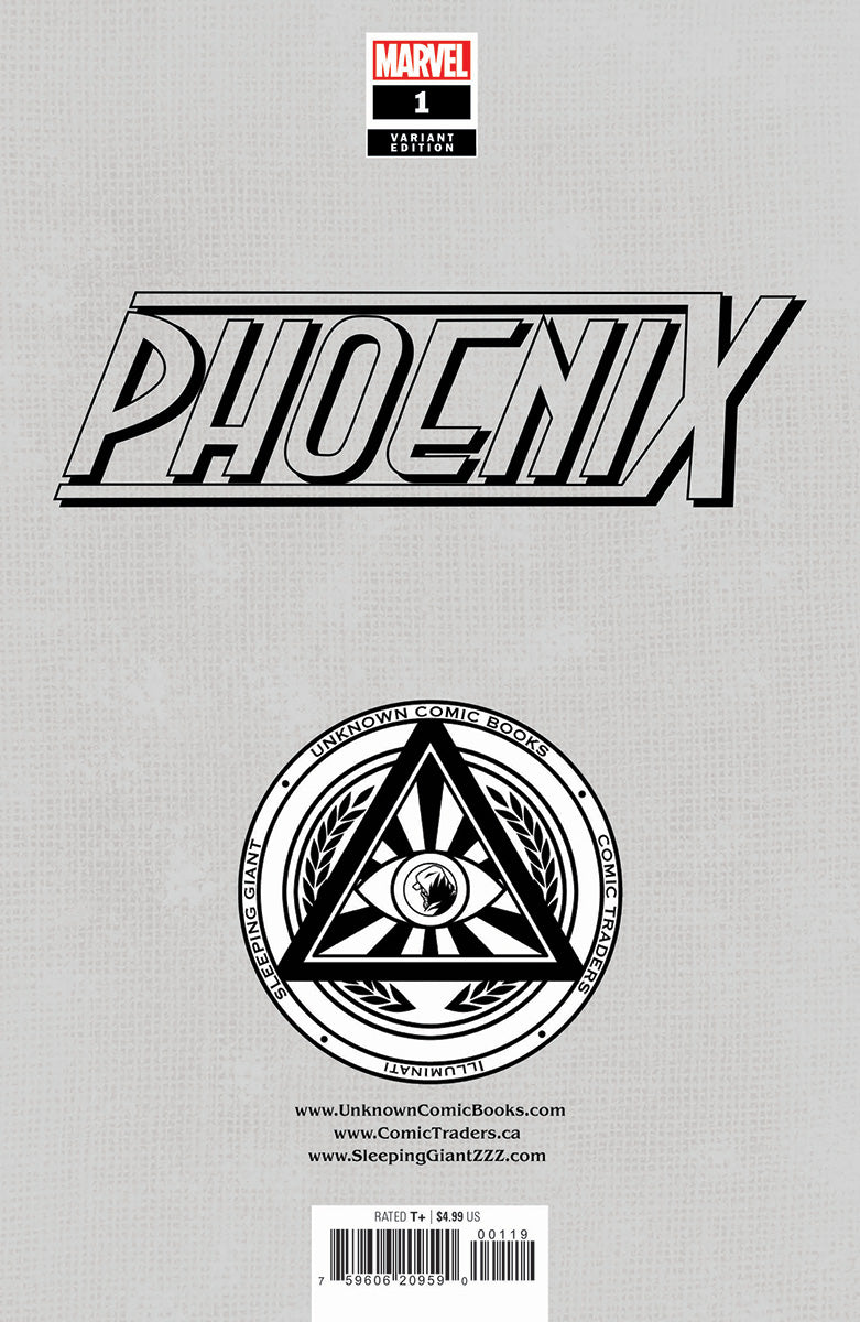 [SIGNED BY CATHERINE DISHER] ✨[FOIL] PHOENIX #1 UNKNOWN COMICS NATHAN SZERDY VIRGIN EXCLUSIVE SDCC 2024 VAR (03/26/2025)