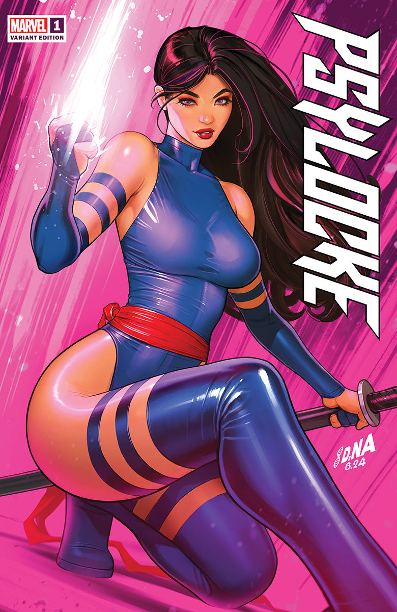 [SIGNED COA] PSYLOCKE #1 UNKNOWN COMICS DAVID NAKAYAMA EXCLUSIVE VAR (04/2025)