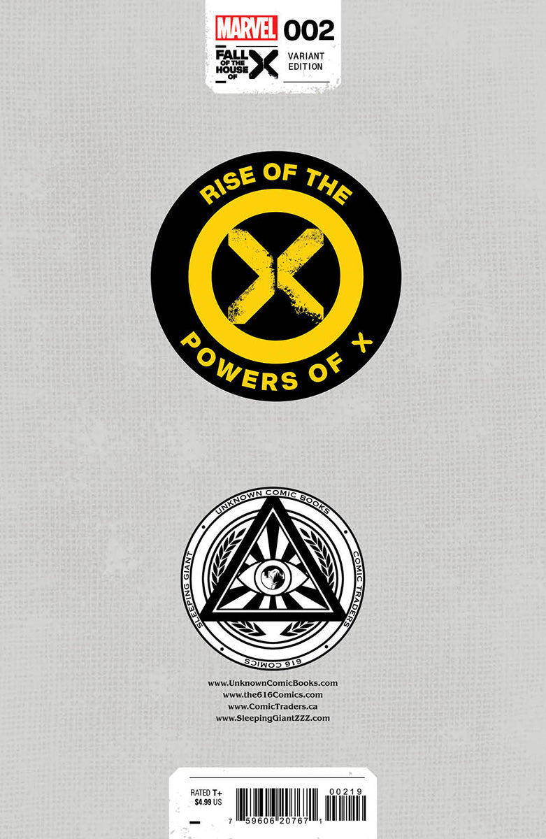 [2 Pack] Rise Of The Powers Of X 2 Unknown Comics Ejikure  Exclusive Var (02/21/2024)