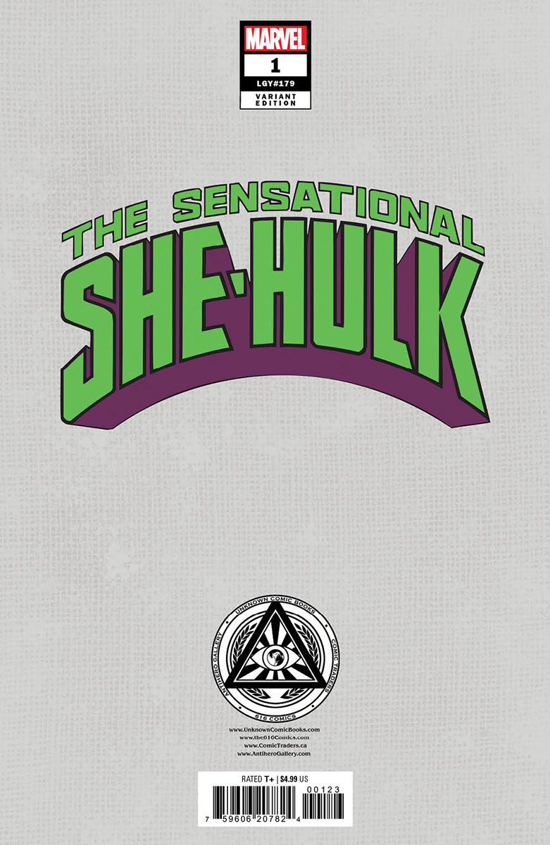 [SIGNED BY KAARE ANDREWS] SENSATIONAL SHE-HULK #1 UNKNOWN COMICS KAARE ANDREWS EXCLUSIVE VAR [IN STOCK]