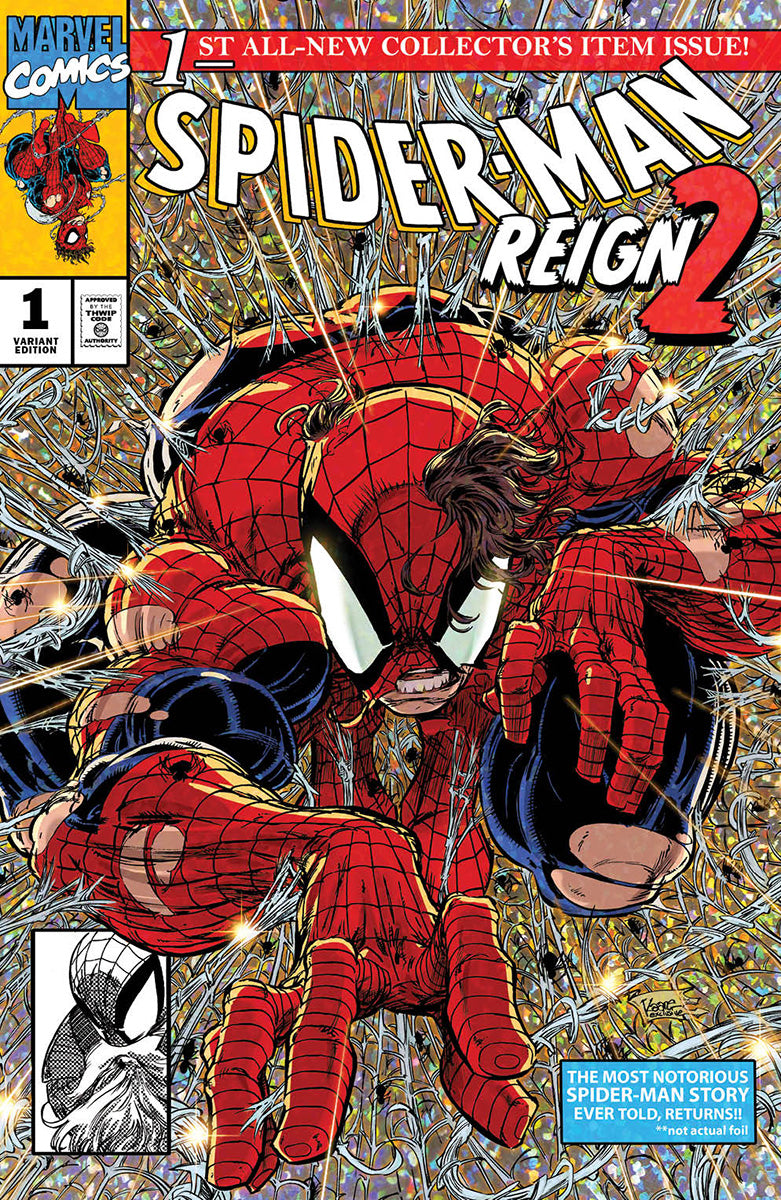 [SIGNED BY KAARE ANDREWS] SPIDER-MAN: REIGN 2 #1 KAARE ANDREWS SDCC 2024 EXCLUSIVE VARIANT [IN STOCK]