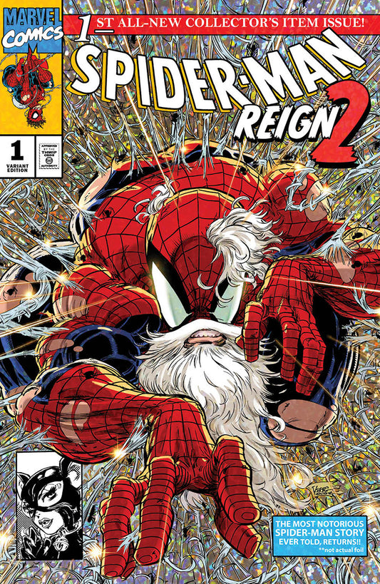 [SIGNED BY KAARE ANDREWS] SPIDER-MAN: REIGN 2 #1 KAARE ANDREWS SDCC 2024 EXCLUSIVE WHITE BEARD VARIANT [IN STOCK]