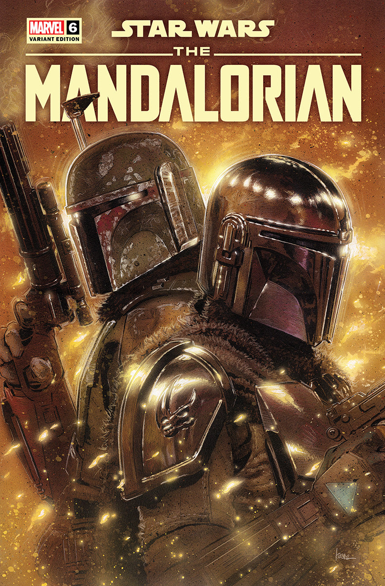 [SIGNED BY KAARE ANDREWS] STAR WARS: THE MANDALORIAN SEASON 2 #6 UNKNOWN COMICS KAARE ANDREWS EXCLUSIVE VAR [IN STOCK]