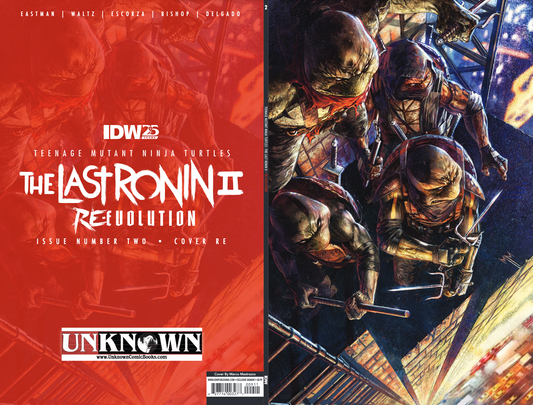 Teenage Mutant Ninja Turtles: The Last Ronin Ii--Re-Evolution #2 Unknown Comic Marco Mastrazzo Exclusive Virgin Var  (06/12/2024)