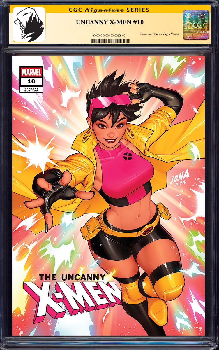 [SIGNED CGC 9.6+ YELLOW] Uncanny X-Men #10 Unknown Comic David Nakayam ...