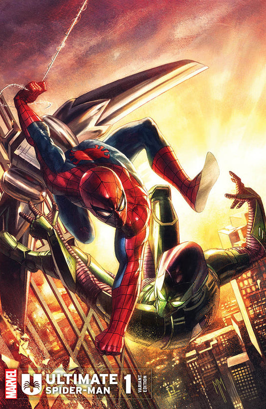 [SINGED BY JONATHAN HICKMAN] ULTIMATE SPIDER-MAN #1 UNKNOWN COMICS MARCO MASTRAZZO EXCLUSIVE VAR (08/28/2024)
