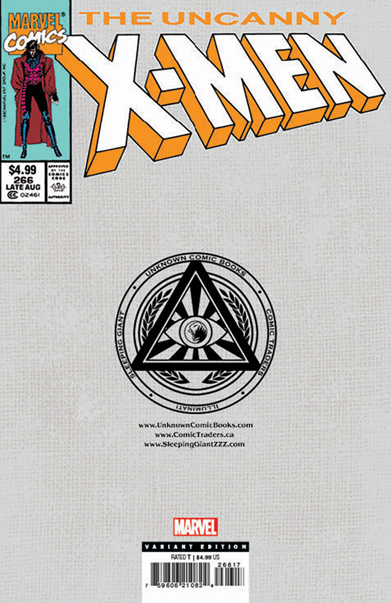 [FOIL] UNCANNY X-MEN #266 FACSIMILE EDITION UNKNOWN COMICS KAARE ANDREWS EXCLUSIVE VAR (08/07/2024)