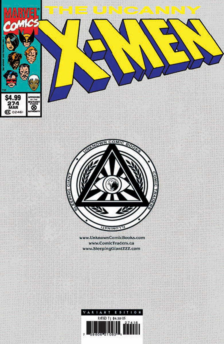 [SIGNED BY LENORE ZANN] UNCANNY X-MEN #274 FACSIMILE UNKNOWN COMICS TYLER KIRKHAM EXCLUSIVE VIRGIN VAR (03/26/2025)