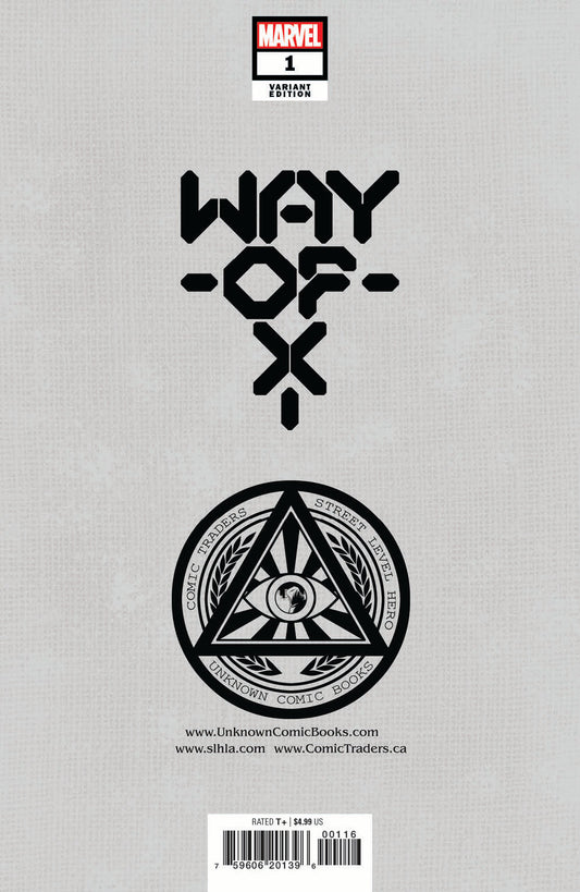 Way Of X #1 Unknown Comics Jay Anacleto Exclusive Virgin Var (04/21/2021)