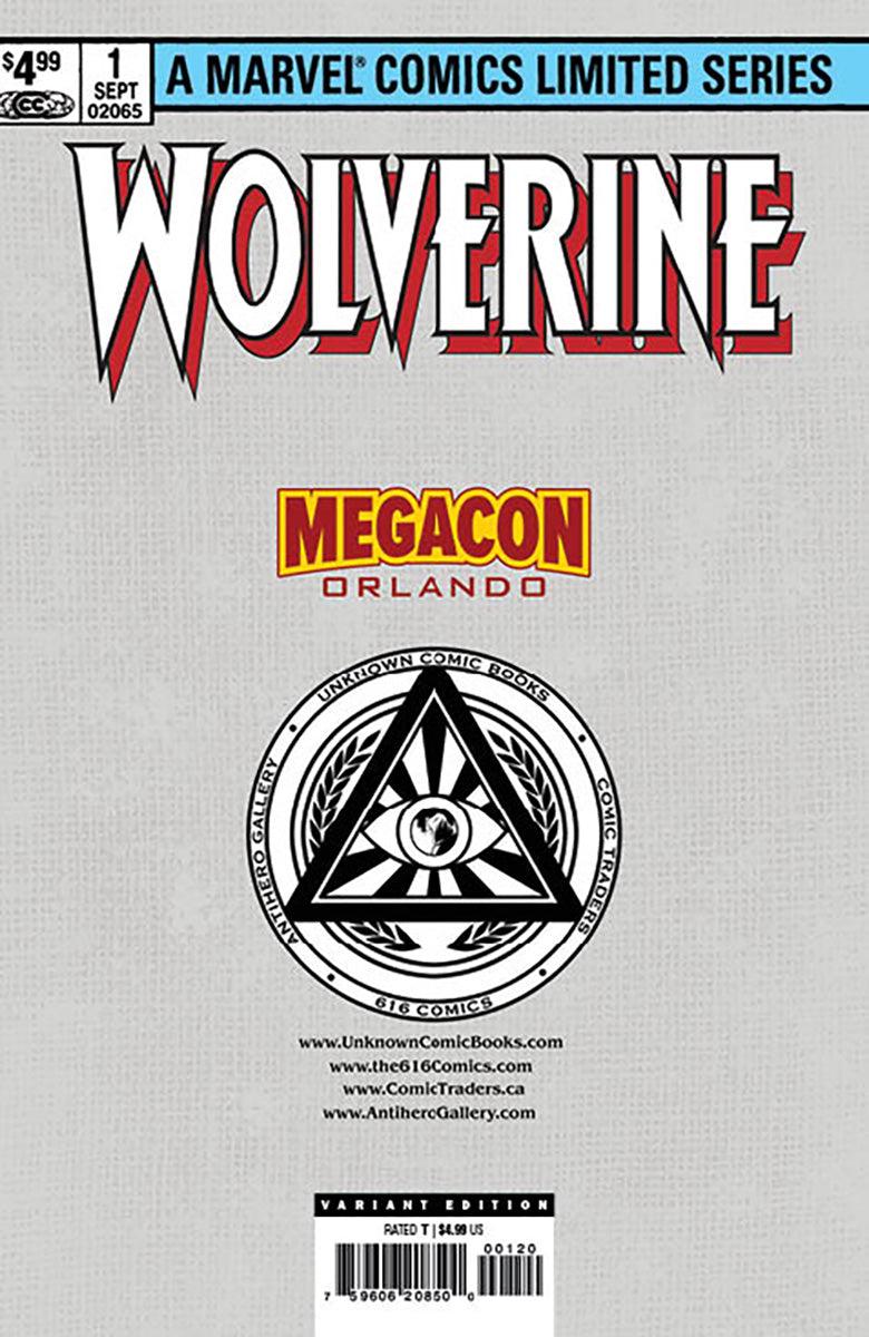 [SIGNED BY KAARE ANDREWS] [FOIL] WOLVERINE BY CLAREMONT & MILLER #1 FACSIMILE EDITION [NEW PRINTING] UNKNOWN COMICS KAARE ANDREWS EXCLUSIVE MEGACON VAR [CGC 9.6+ YELLOW LABEL] (11/27/2024)