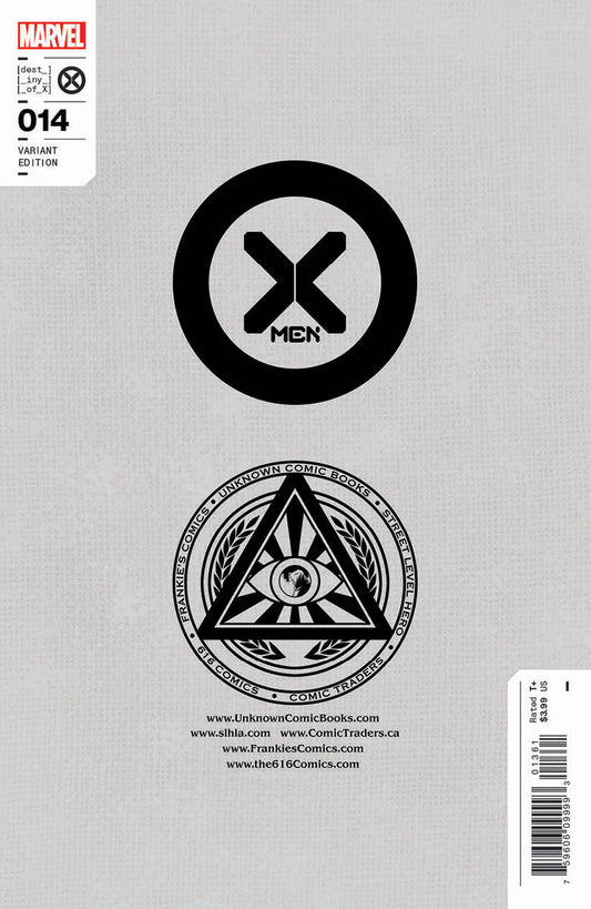 X-Men #14 Unknown Comics Miguel Mercado Exclusive Virgin Vogue Var (08/31/2022)