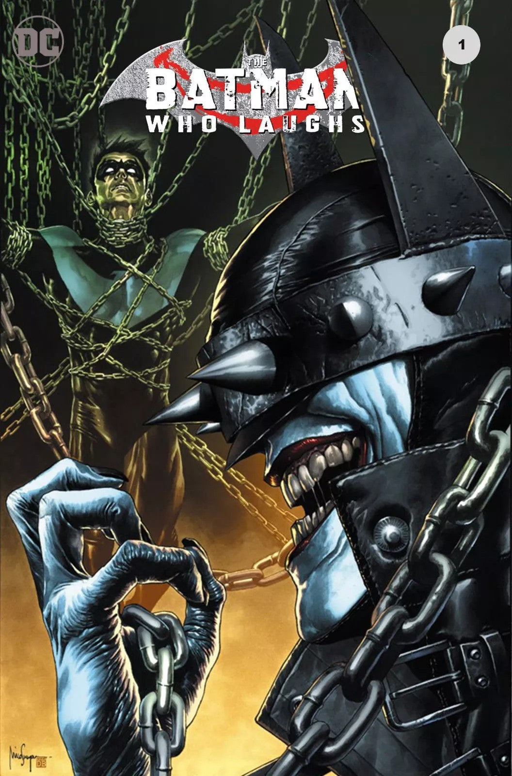 Batman Who Laughs # 1 by Mico Suayan [ORIGINAL ART]