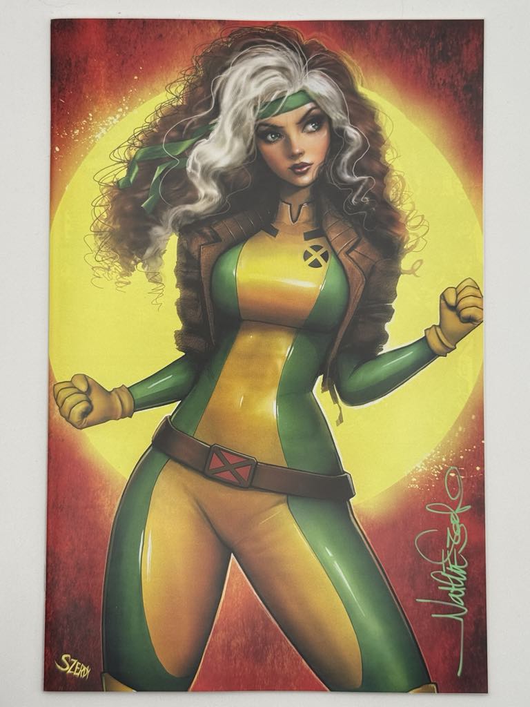 [SIGNED W/ COA] AVENGERS ANNUAL #10 UNKNOWN COMICS NATHAN SZERDY EXCLUSIVE VIRGIN VAR FACSIMILE EDITION [IN STOCK]