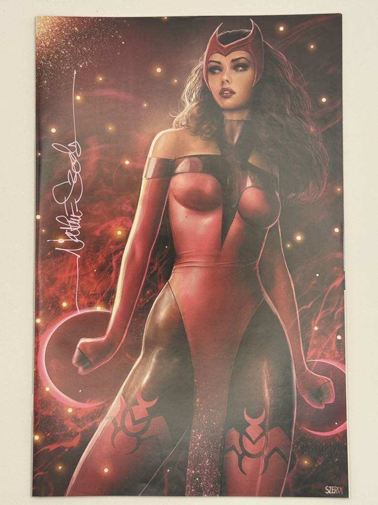 [SIGNED W/ COA] AVENGERS #1 UNKNOWN COMICS NATHAN SZERDY EXCLUSIVE VIRGIN VAR [IN STOCK]