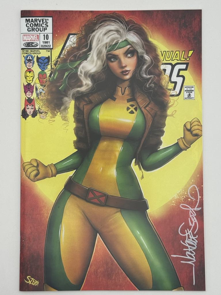 [SIGNED W/ COA] AVENGERS ANNUAL #10 UNKNOWN COMICS NATHAN SZERDY EXCLUSIVE VAR FACSIMILE EDITION [IN STOCK]