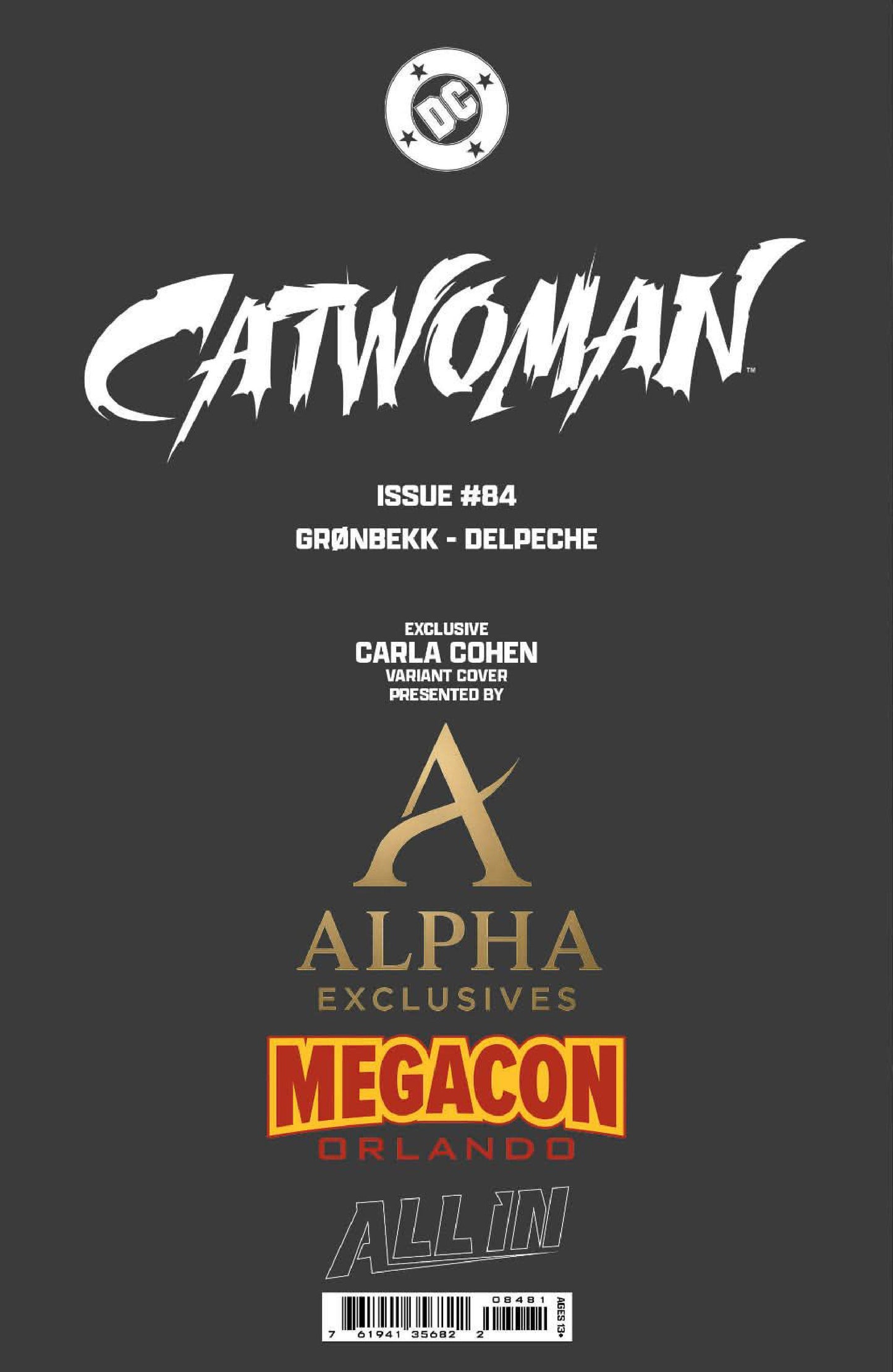 [FOIL] CATWOMAN #84 CARLA COHEN EXCLUSIVE VAR (02/18/2026)
