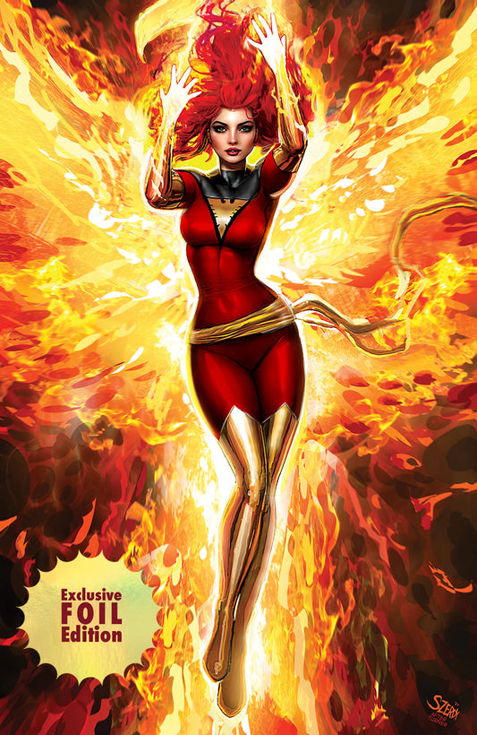 [FOIL] PHOENIX #4 UNKNOWN COMICS NATHAN SZERDY EXCLUSIVE VIRGIN NYCC 2024 VAR (10/09/2024)