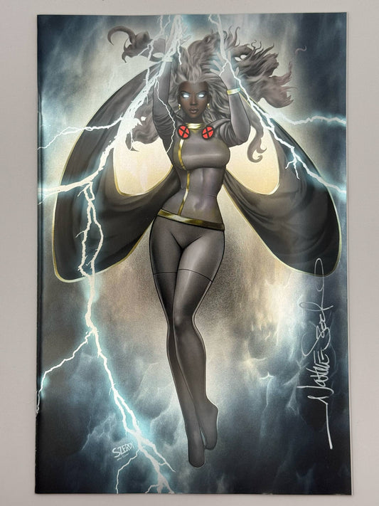 [SIGNED W/ COA] [FOIL] STORM #1 UNKNOWN COMICS NATHAN SZERDY EXCLUSIVE VIRGIN CONVENTION VAR IN STOCK